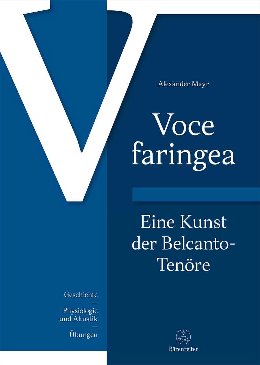 Cover of Voce faringea: Eine Kunst der Belcanto-Tenöre, Bärenreiter 2018